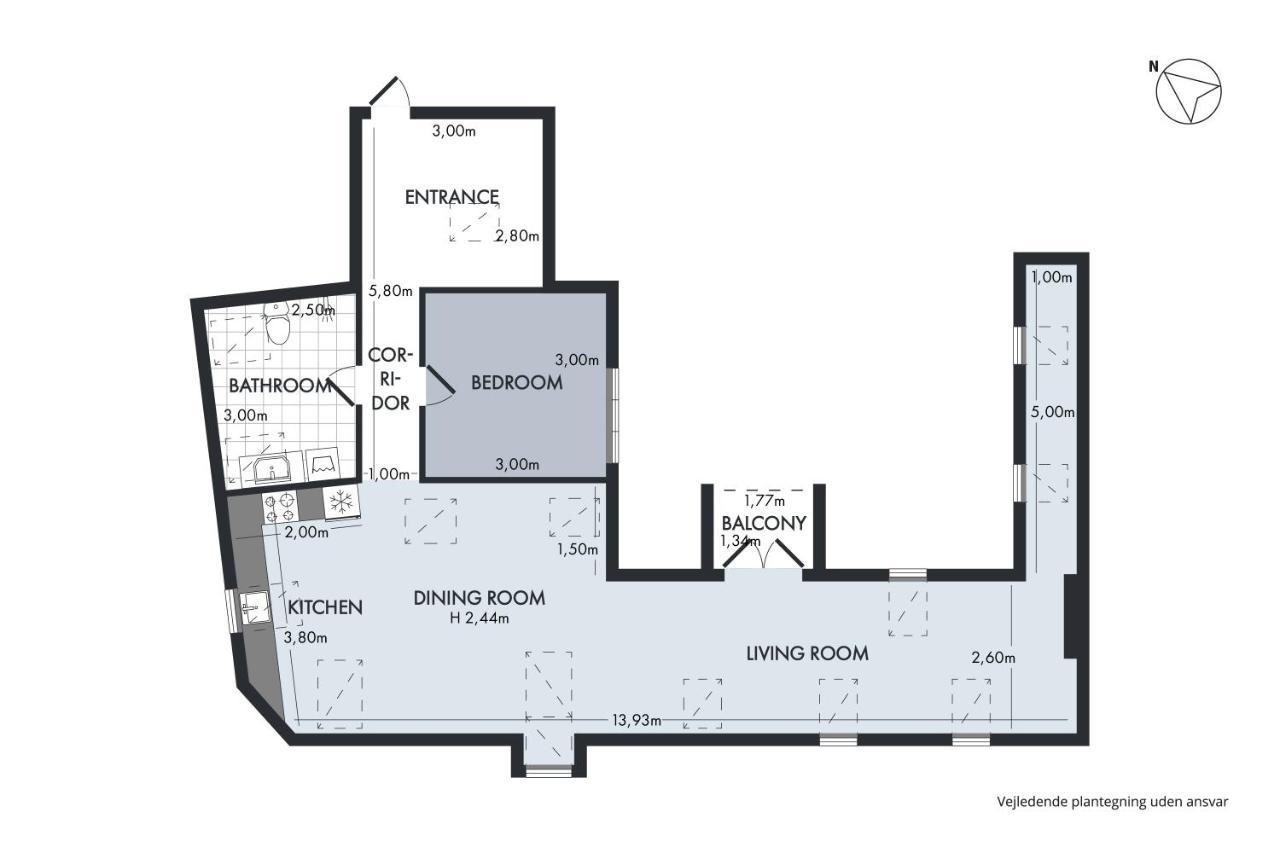 Sanders Regent - Adorable One-Bedroom Apartment Near Central Square Copenhague Extérieur photo
